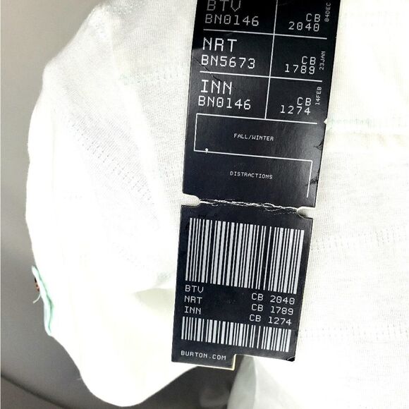 Burton | NWT Teal Striped Collared Shirt - Picture 4 of 5